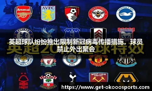 英超球队纷纷推出限制新冠病毒传播措施，球员禁止外出聚会